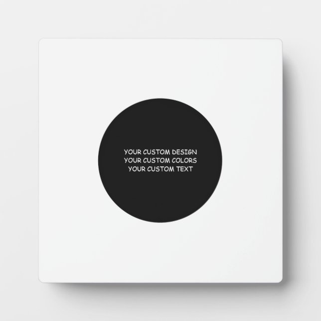 Placa Expositora Crear su propio personal (Frente)