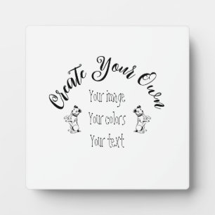 Placa Expositora Crear su propio personal