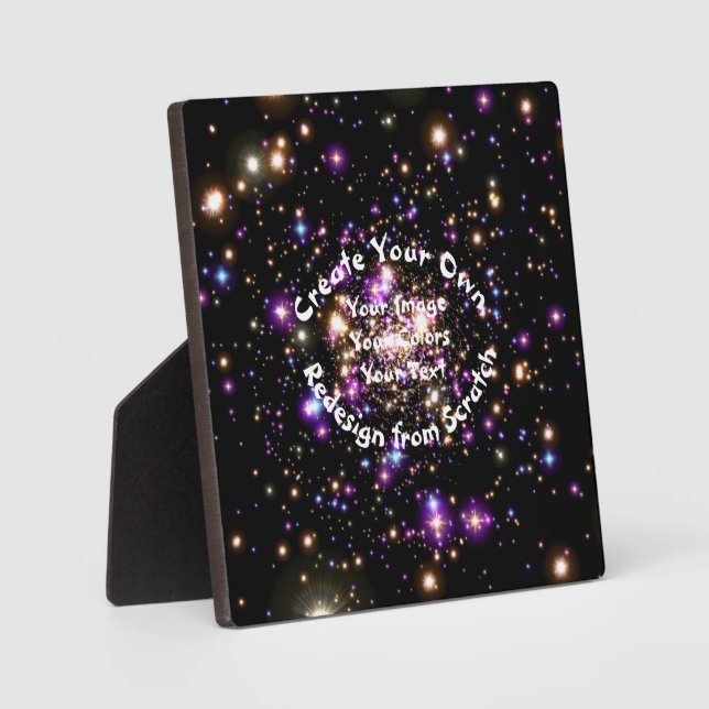 Placa Expositora Crear su propio Personalizado (Anverso)