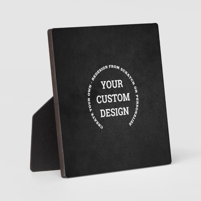 Placa Expositora Crear su propio personalizado (Anverso)