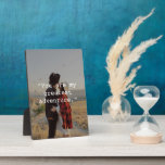 Placa Expositora Crear su propio Poster de fotos de citas Personali<br><div class="desc">Crea tu propia placa de cita personalizado con una de tus fotos favoritas. Simplemente agrega tu imagen y texto personalizado.</div>