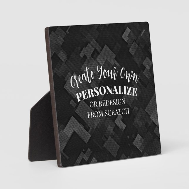 Placa Expositora Crear un Personalizado (Anverso)