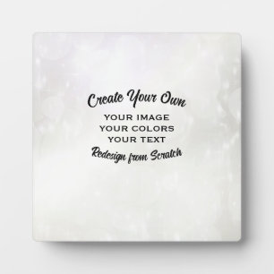 Placa Expositora Create Your Own Custom Personalized