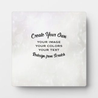 Placa Expositora Create Your Own Custom Personalized