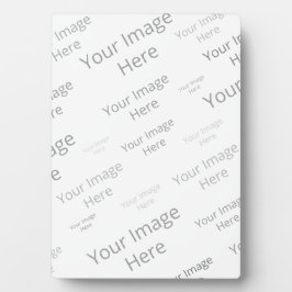 Placa Expositora Create Your Own Custom Photo Plaque