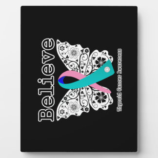 Placa Expositora Creer - Mariposa de cáncer tiroideo