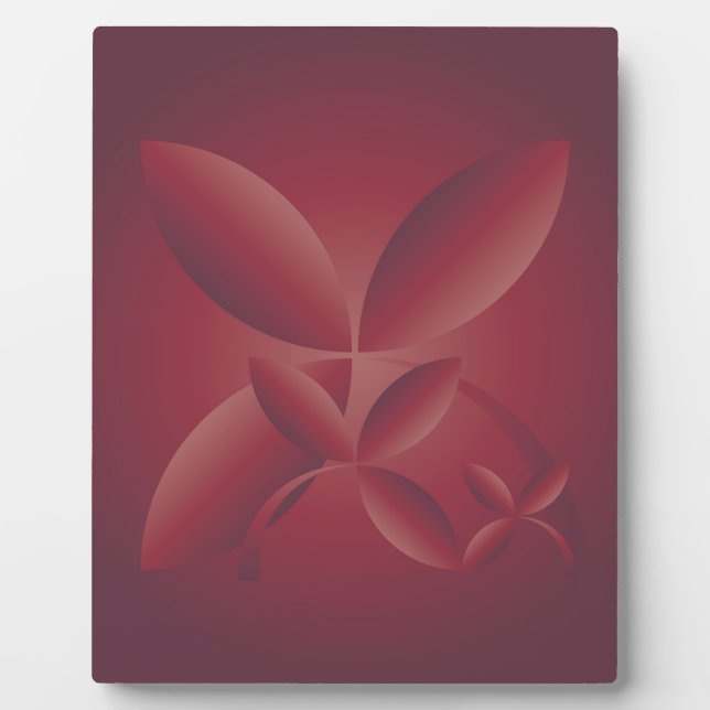 Placa Expositora crimson de otoño (Frente)