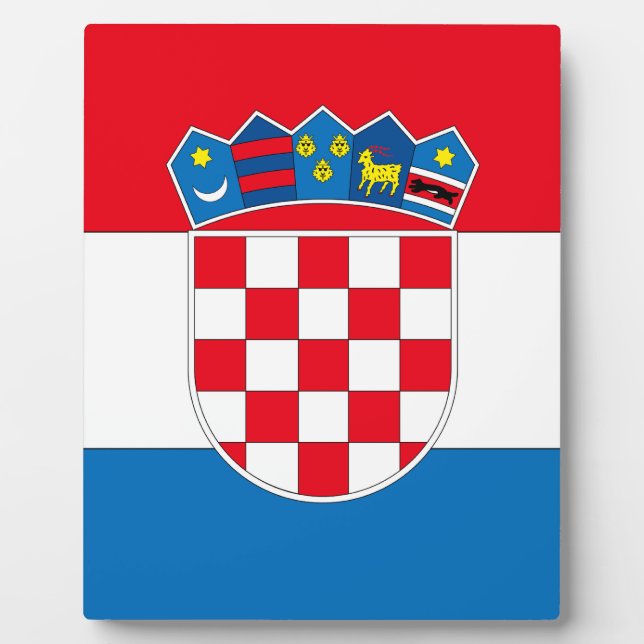 Placa Expositora Croacia (Frente)