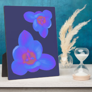Placa Expositora Crocus Flower Hot and Frío Plaque