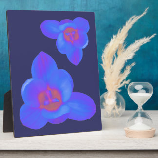Placa Expositora Crocus Flower Hot and Frío Plaque