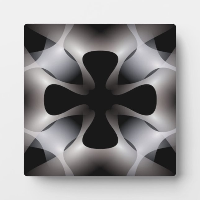 PLACA EXPOSITORA CRUZ ABSTRACTA (Frente)