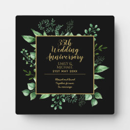 Placa Expositora CUALQUIER regalo de aniversario Boda - Personaliza