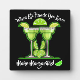 Placa Expositora Cuando La Vida Te Manda Limes...