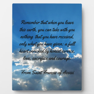 Placa Expositora Cuando te vas