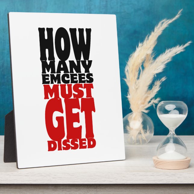 Placa Expositora ¿Cuántos Emceos Deben Quedar Desfasados? (Lado)