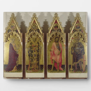 Placa Expositora Cuatro santos de Quaratesi Polyptych: Mary Mag