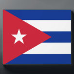 Placa Expositora Cuban Flag<br><div class="desc">Cuban Flag. Great flag of Cuba</div>