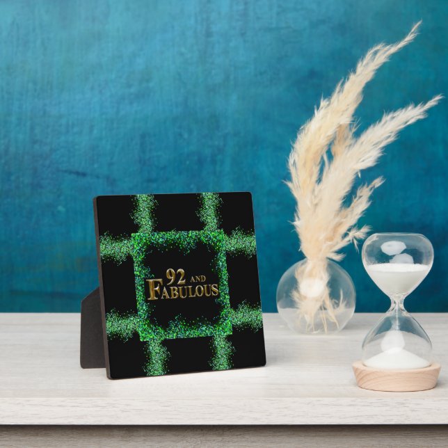 Placa Expositora Cumpleaños 92  (in situ)