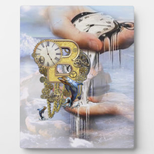 Placa Expositora Cumpleaños-Capital-Letra-B Art