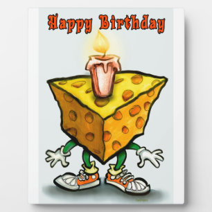 Placa Expositora Cumpleaños de Cheesy