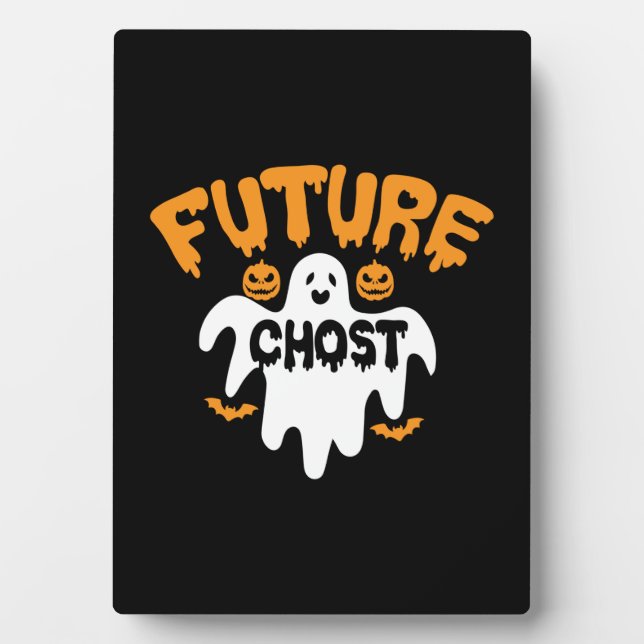 Placa Expositora Cumpleaños de la elección del futuro de Halloween (Frente)