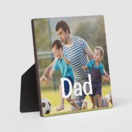 Placa Expositora Custom Dad Established Photo