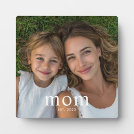 Placa Expositora Custom Mom Established Modern Minimal Photo