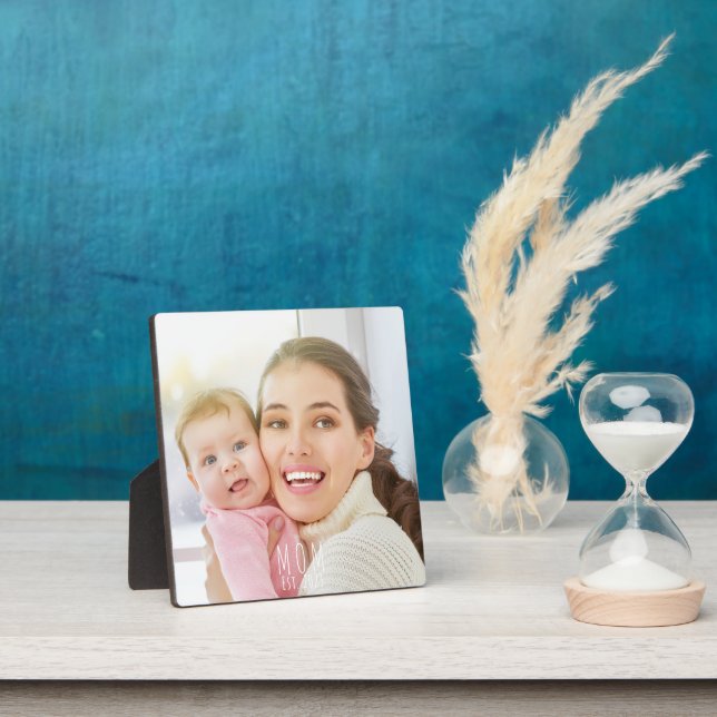 Placa Expositora Custom Mom Established Modern Script  (in situ)