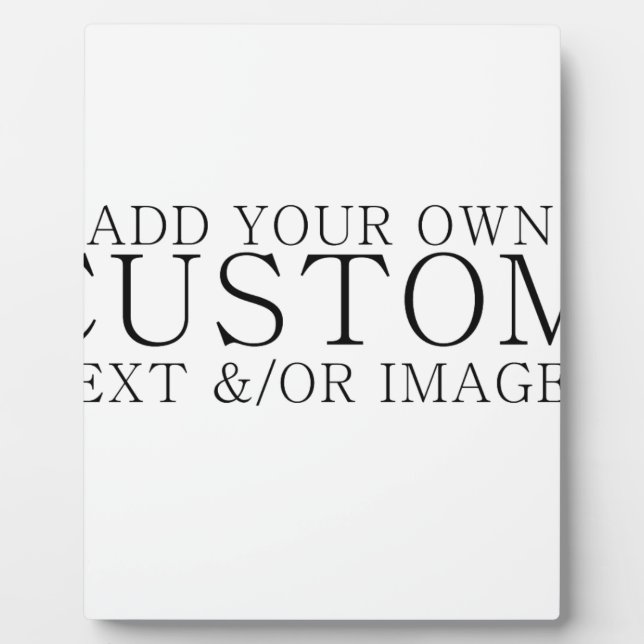 Placa Expositora Custom Product (Frente)