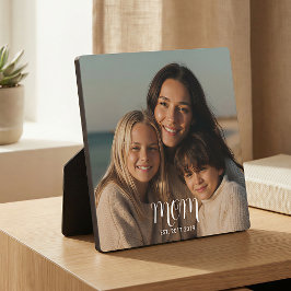Placa Expositora CustomMom Established Modern Script 