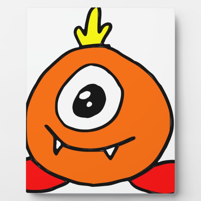 Placa Expositora Cute Alien (Frente)