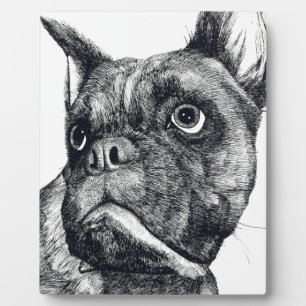 Placa Expositora Cuteness de Boxer Dog