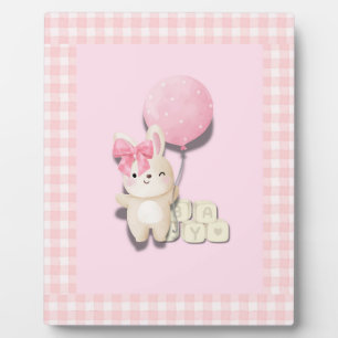 Placa Expositora Cuto regalo de Baby Shower - Pastel Girly Kids Roo