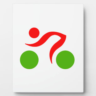 Placa Expositora Cycling cool logo