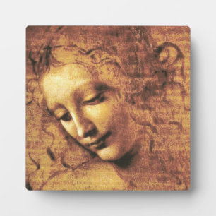 Placa Expositora Da Vinci La Scapigliata Plaque