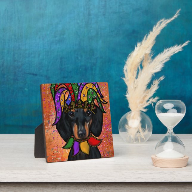 PLACA EXPOSITORA DACHSHUND (in situ)