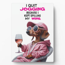 Dachshund Wine Drinker
