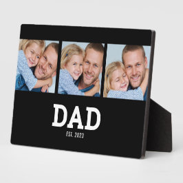 Placa Expositora Dad Established Elegant Black 3 Photo