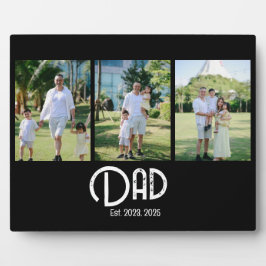 Placa Expositora Dad Established Grunge Text 3 Photo