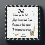 PLACA EXPOSITORA DAD-PLAQUE<br><div class="desc">DAD-PLAQUE-ADD YOUR OWN NAME AT BOTTOM OR DELETE- ADD YOUR OWN BACKGROUND COLOR-MAKE DAD SMILE</div>