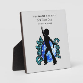 Placa Expositora Daddy Guay Disco Ball Dance Father Day