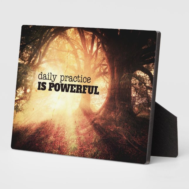 Placa Expositora Daily Practice (Lado)