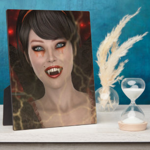 Placa Expositora Dama vampiro