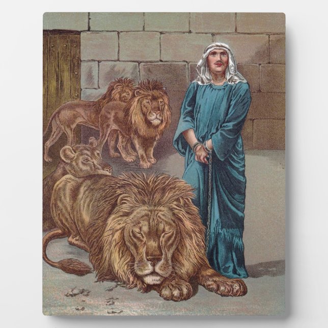 Placa Expositora Daniel Lions Den (Frente)