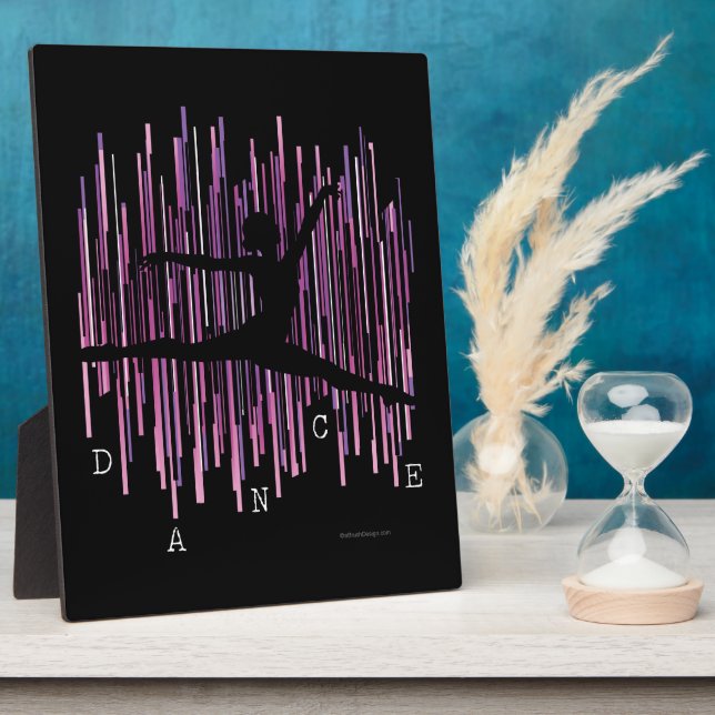 Placa Expositora Danzante de línea (v4) Plaque (Lado)