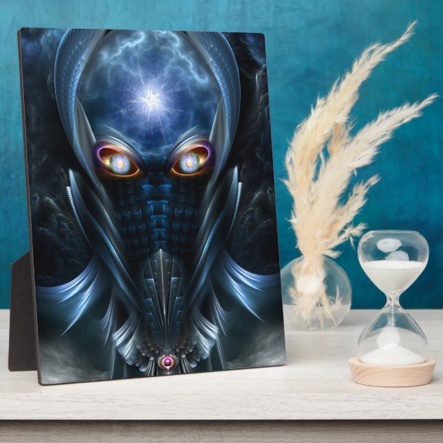 Placa Expositora Darian Warrior (Lado)