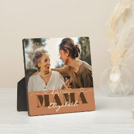 Placa Expositora Darling Mama Photo Gift para Mamá