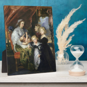 Placa Expositora Deborah Kip y sus hijos