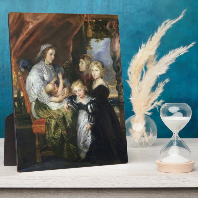 Placa Expositora Deborah Kip y sus hijos (Lado)
