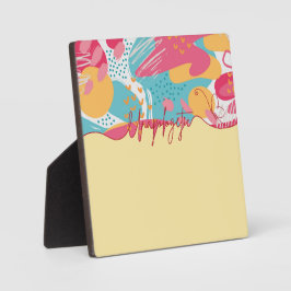 Placa Expositora Declaración Femenina Audaz e Impenitente